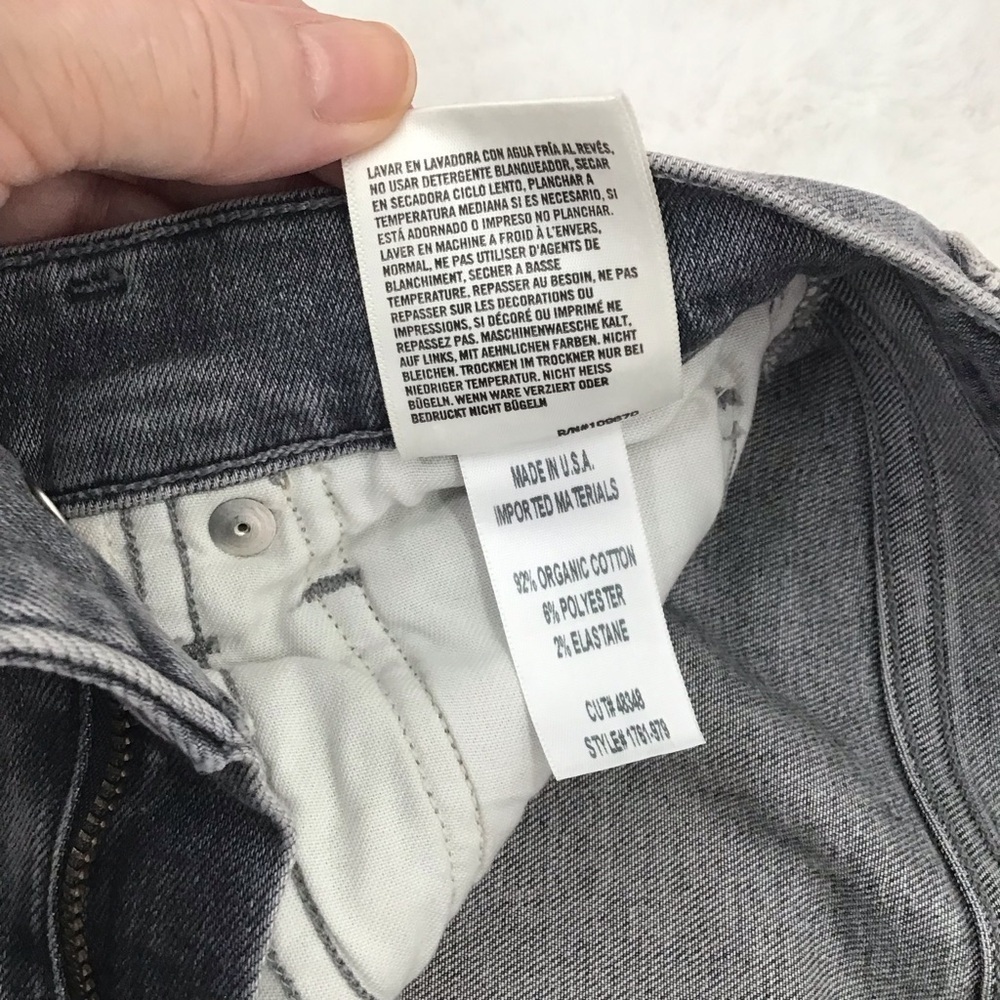 Citizens Of Humanity Women’s Denny Cropped Flare Jeans Gray Casual Size 27 - Picture 8 of 8